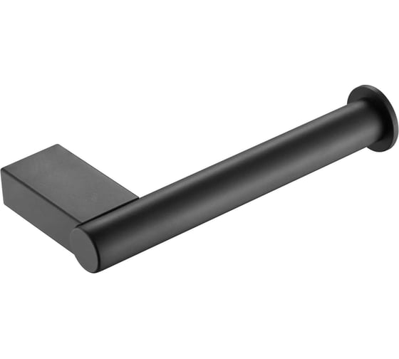 Изображение товара Держатель для туалетной бумаги VIDAGE без крышки, неверка, черный, металл 1418005