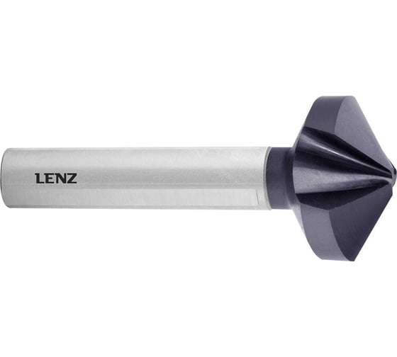 Изображение товара Зенковка LENZ 120, 25 мм, HSS-XE с покрытием, трёхгранный хвостовик LZSK-88250 F