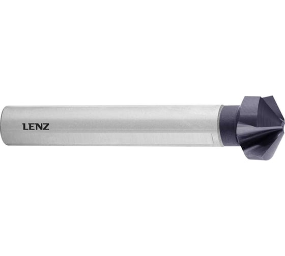 Изображение товара Зенковка LENZ 120, 12,4 мм, HSS-XE с покрытием, трёхгранный хвостовик LZSK-88124 F