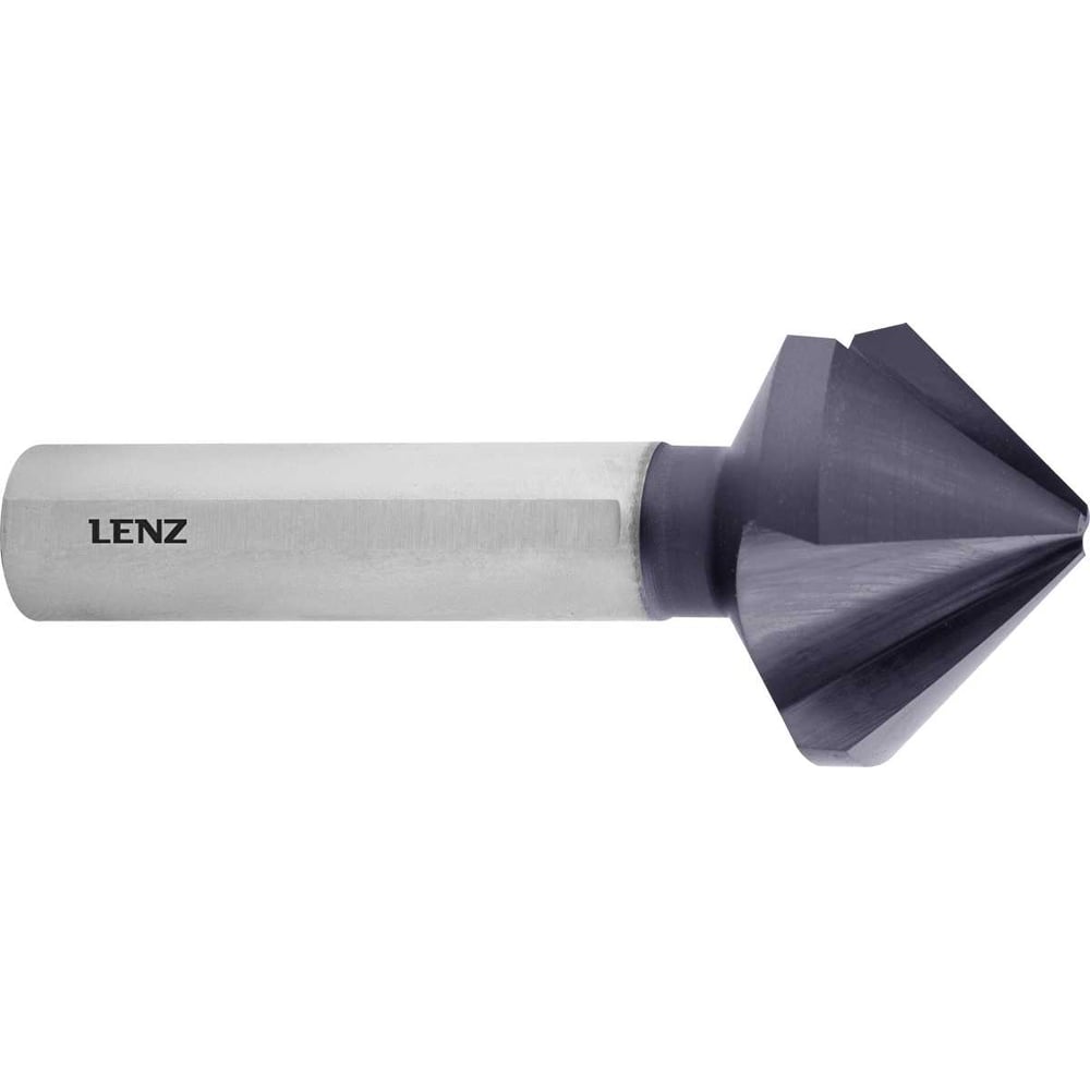 Изображение товара Зенковка LENZ 90 31 мм HSS-XE с покрытием трёхгранный хвостовик