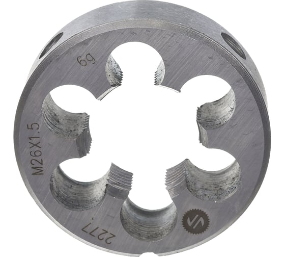 Изображение товара Плашка ИНСТУЛС М26.0x1.5x55x16 9ХС 6g 2650-2277 ГОСТ 9740-71 00001178624