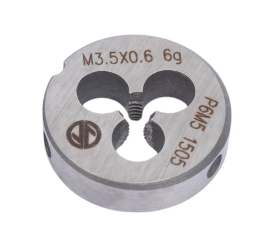 Изображение товара Плашка ИНСТУЛС М3.5x0.6x20x5 Р6М5 6g 2650-1505 ГОСТ 9740-71 00001175990