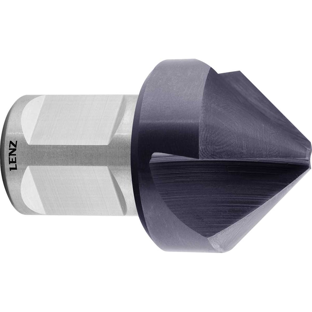 Изображение товара Зенковка LENZ HSS-XE с покрытием, 90, 30 мм, Weldon 19 LZSK-030 F