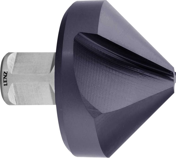Изображение товара Зенковка LENZ HSS-XE с покрытием, 90, 55 мм, Weldon 19 LZSK-055 F