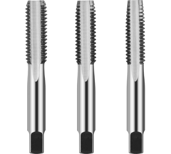 Изображение товара Метчик ИНСТУЛС руч. М4.0x0.7 осн.к-т из 3-х шт. HSSECo5 6H DIN 352 00001377763