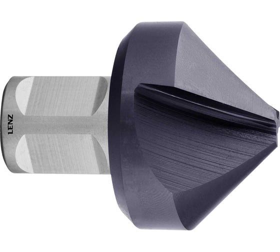 Изображение товара Зенковка LENZ HSS-XE с покрытием, 90, 40 мм, Weldon 19 LZSK-040 F