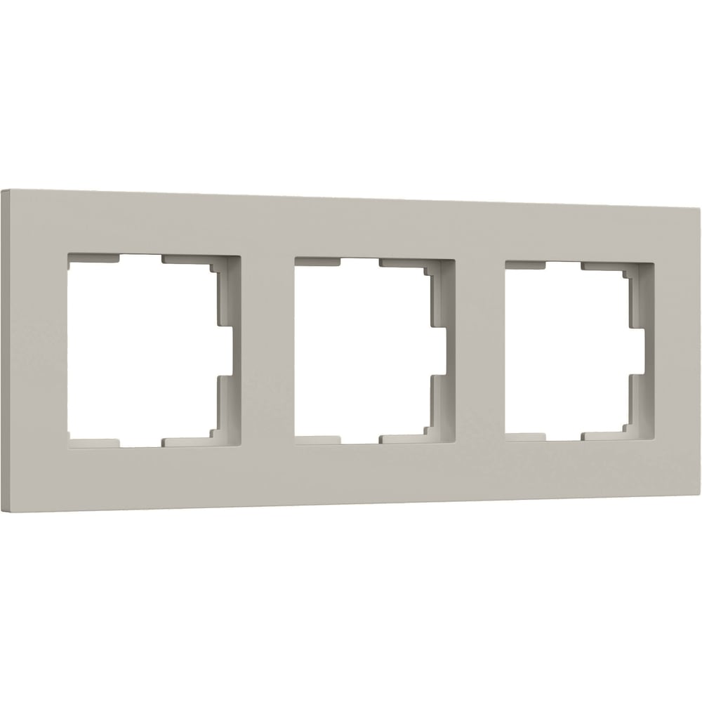 Изображение товара Рамка на 3 поста Werkel Slab W0032917 (дымчатый софт) a071626