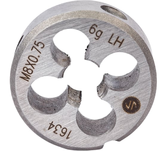 Изображение товара Плашка ИНСТУЛС М8.0x0.75x25x9 9ХС 6g 2650-1634 лев ГОСТ 9740-71 00001178337