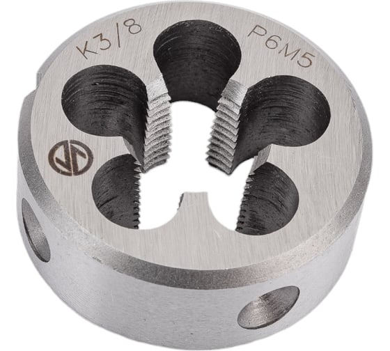 Изображение товара Плашка ИНСТУЛС дюйм К 3/8 45x18 Р6М5 2684-0004 ГОСТ 6228-80 00001335310