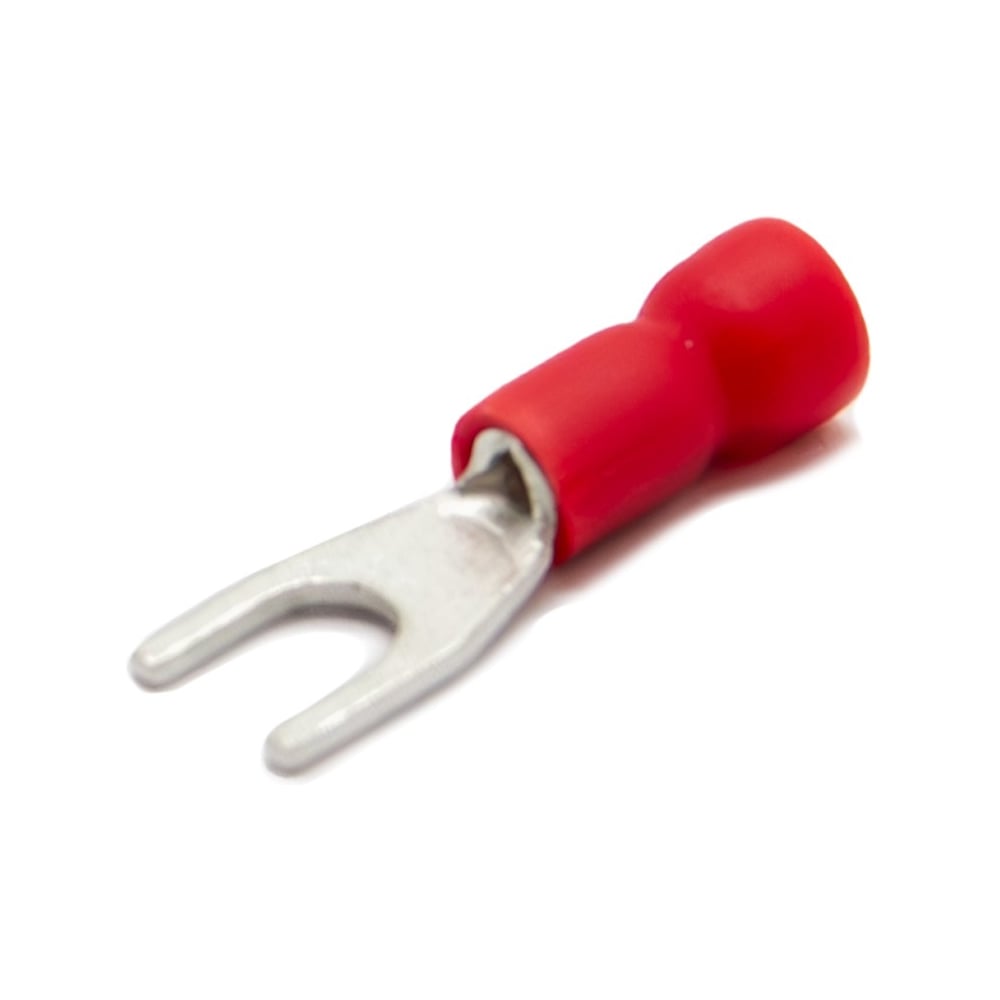 Изображение товара Медный луженый наконечник ЮМП ЭЛЕКТРО НВИ 0.5-1 мм2 изоляция ПВХ, красный, 100 штук