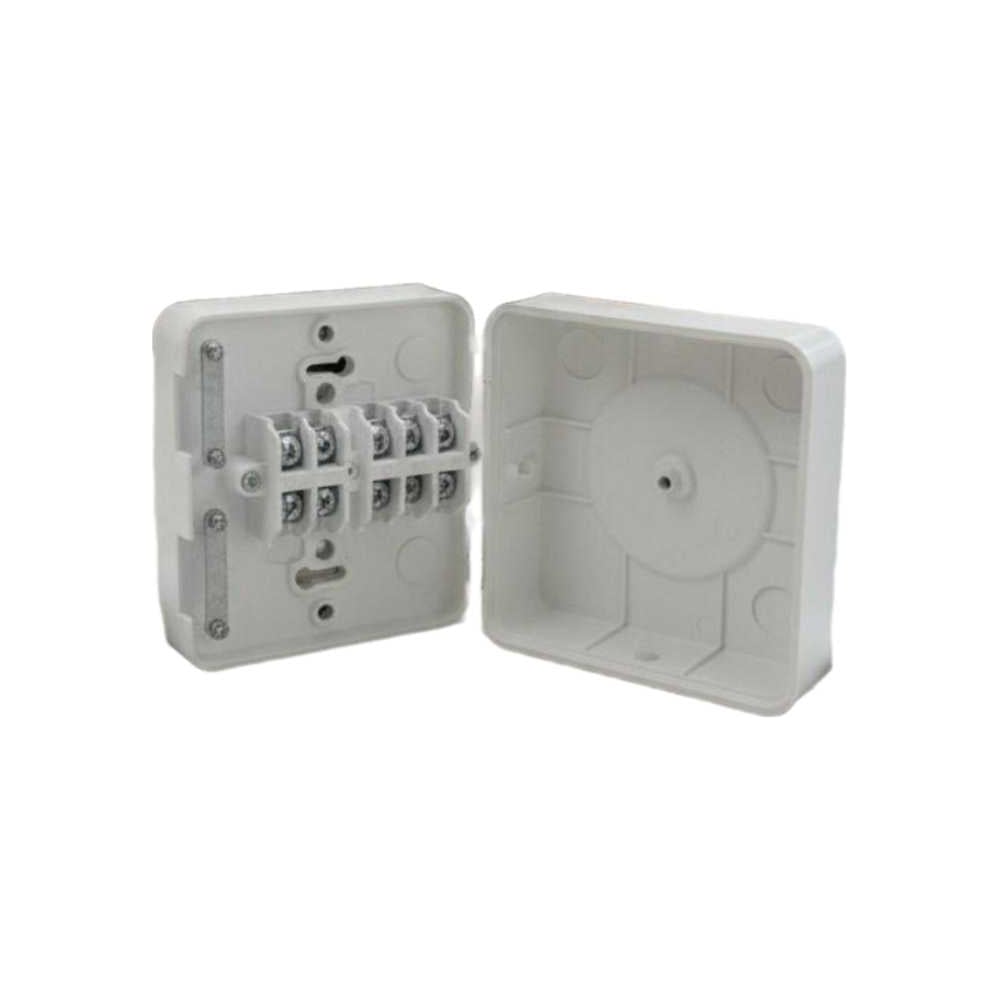 Изображение товара Комплект для подключения электроплиты СПб УПП-5 КРС-5 коробка кабель 1.5 м для открытой проводки