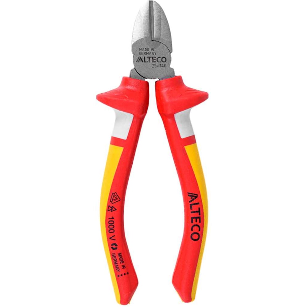 Изображение товара Бокорезы диэлектрические ALTECO VDE 140 мм, 3К рукоятка Industrial 0201-VDE-140-X 97454