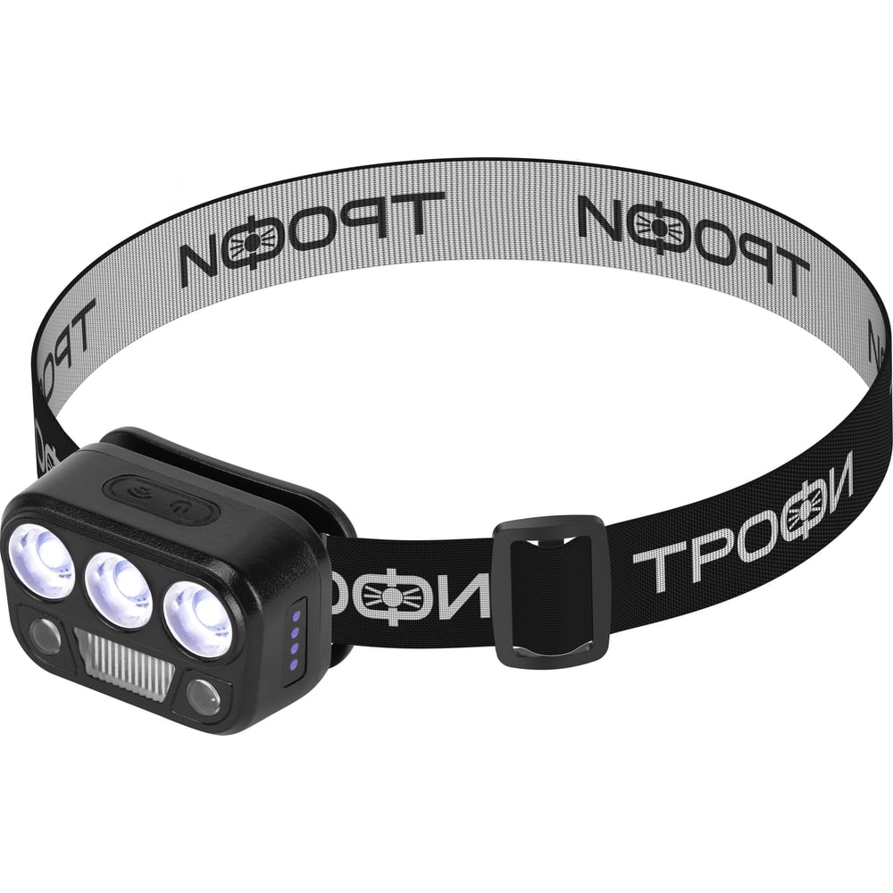 Изображение товара Налобный светодиодный фонарь ТРОФИ GA-105 аккумуляторный 5 режимов водо защищенный Изображение товара Налобный светодиодный фонарь ТРОФИ GA-105 аккумуляторный 5 режимов водо защищенный