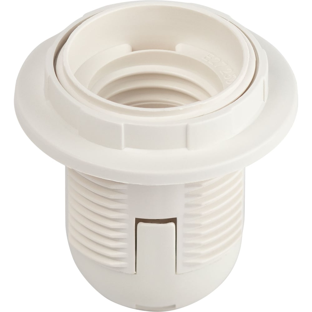 Изображение товара Патрон Е27 с кольцом ЭРА из термостойкого пластика, 50 шт