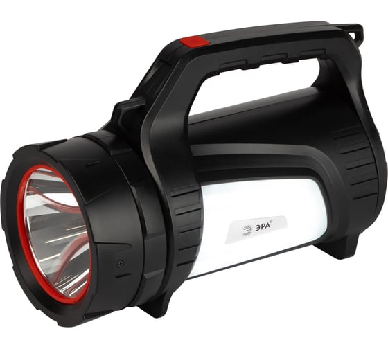 Изображение товара Светодиодный прожекторный фонарь ЭРА PA-702 АР Шмель аккумуляторный, красный маяк, боковой свет, powerbank Б0070019