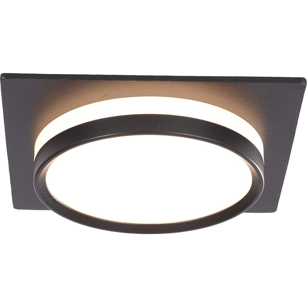 Изображение товара Встраиваемый светильник Schaffner Fredo 4850-1SQ BK 13W современный дизайн