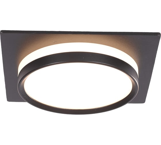 Изображение товара Светильник встраиваемый Schaffner 1xGX53/13W (10,5*10,5*3,8) Fredo 4850-1SQ BK