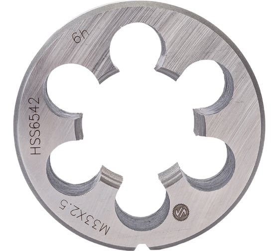 Изображение товара Плашка ИНСТУЛС М33.0x2.5x65x18 Р6М5 6h ГОСТ 9740-71 00001181996