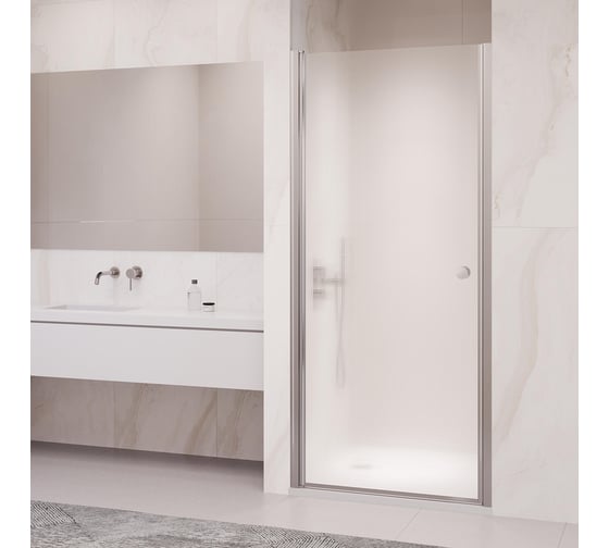 Изображение товара Душевая дверь RGW 90*195 PA-03 NEW Хром/Фабрик/6 мм 54080309-101