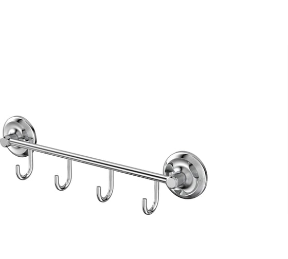 Изображение товара Держатель для полотенец с 4 крючками Fora DROP FOR-DP004