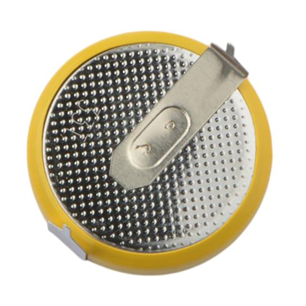 Изображение товара Литиевая батарейка дисковая FANSO CR2032T-VBY2 (таблетка; button) с дополнительными выводами для приборов, счетчиков, автомобилей, Li-MnO2 (10 шт) 7054459