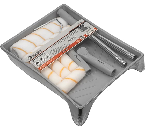 Изображение товара Набор малярный Rollingdog (10 предметов), резьба, серия Standard 70286