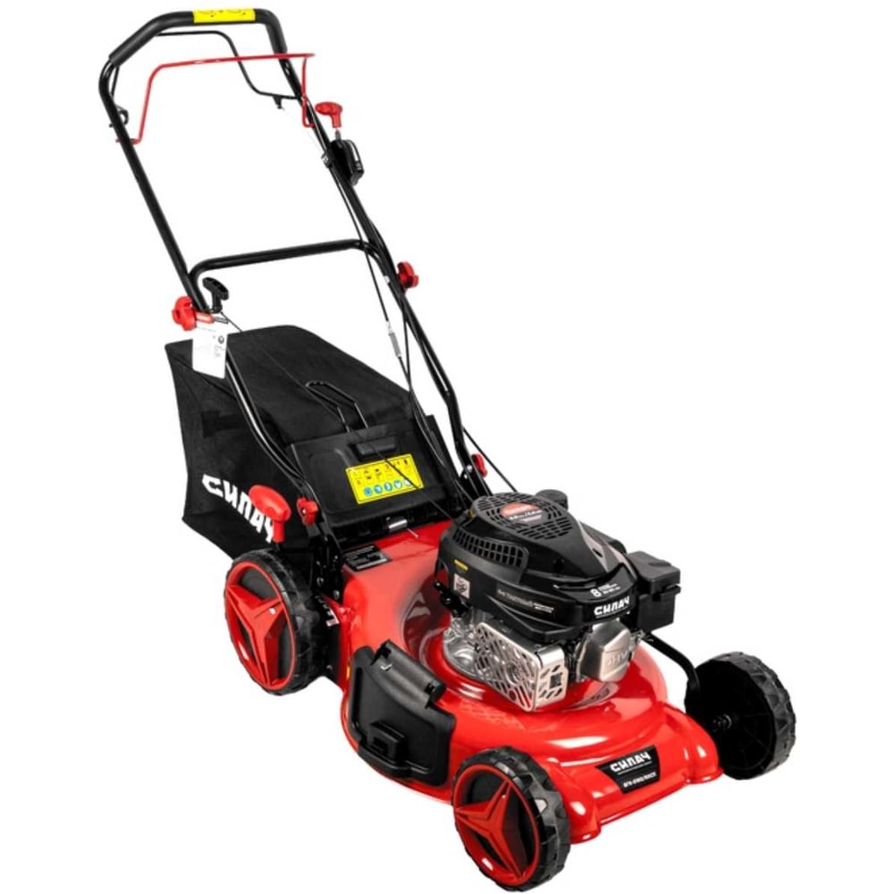 Изображение товара Бензиновая газонокосилка СИЛАЧ БГК-5160/60СП 4,4 кВт, захват 51 см, 60 л, самоход