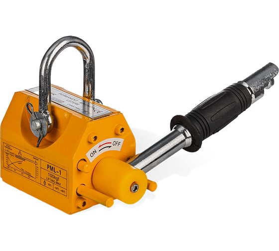 Изображение товара Захват магнитный RUNTEC г/п 100 кг RT-GM100