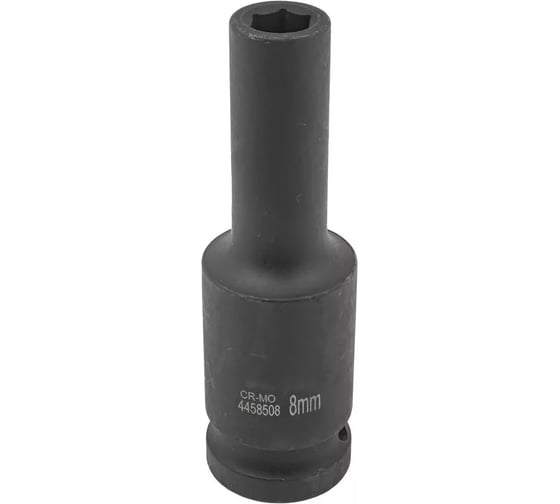 Изображение товара Головка ударная глубокая Forcekraft 8мм (6гр.), 1/2 FK-4458508(27023)