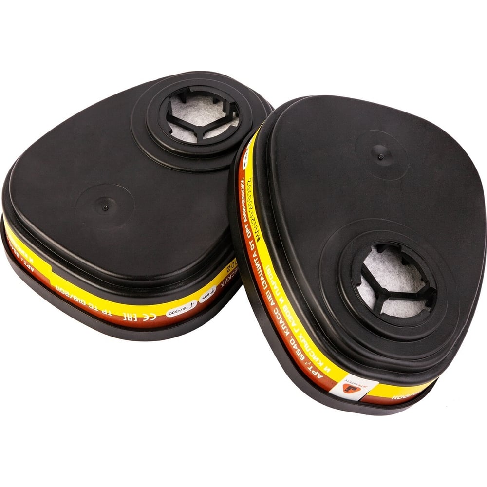 Изображение товара Фильтр противогазовый А1Е1 Jeta Safety 60 шт для защиты от органических и кислых газов