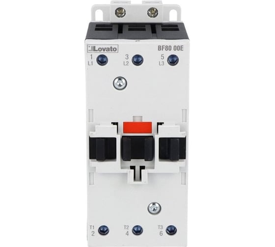 Изображение товара Контактор Lovato Electric 3P 80A AC3 230VAC 50/60HZ BF8000A230