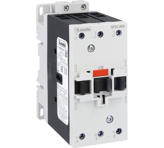 Изображение товара Контактор Lovato Electric 3P 65A AC3 230VAC 50/60HZ BF6500A230