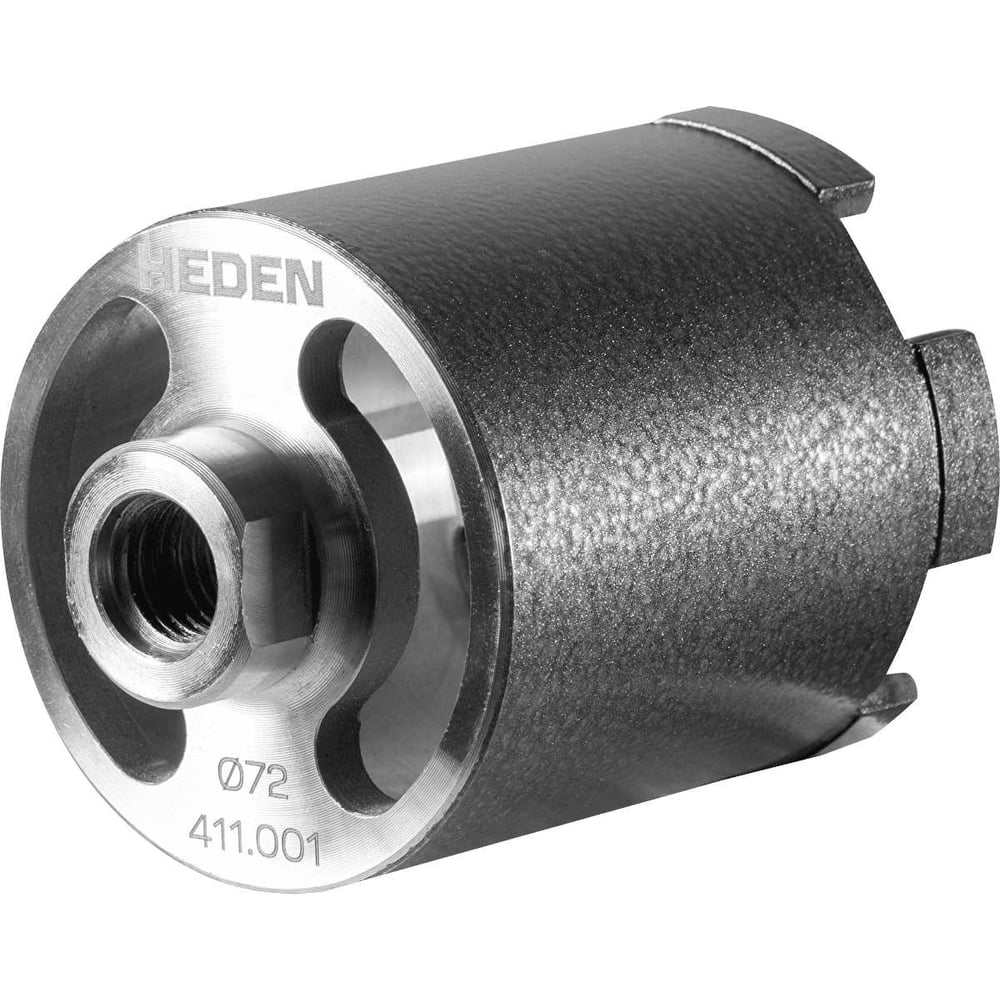 Изображение товара Коронка алмазная для подрозетников HEDEN 72 мм 65 мм М16 сегменты алмазные