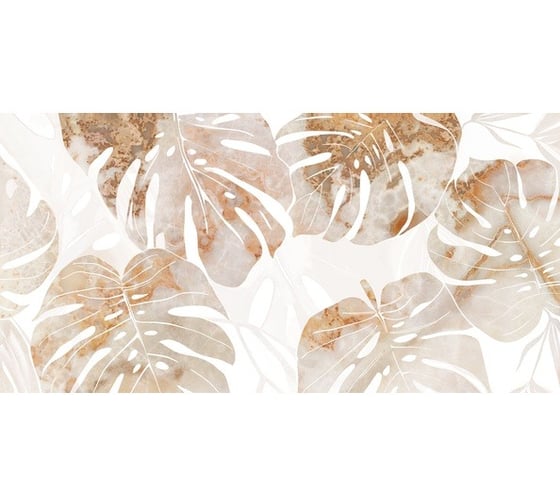 Изображение товара Плитка настенная Нефрит-Керамика Калиго Флора 60х30х9 (1,8м2/10шт) сортовая 00-00-4-18-00-10-1408