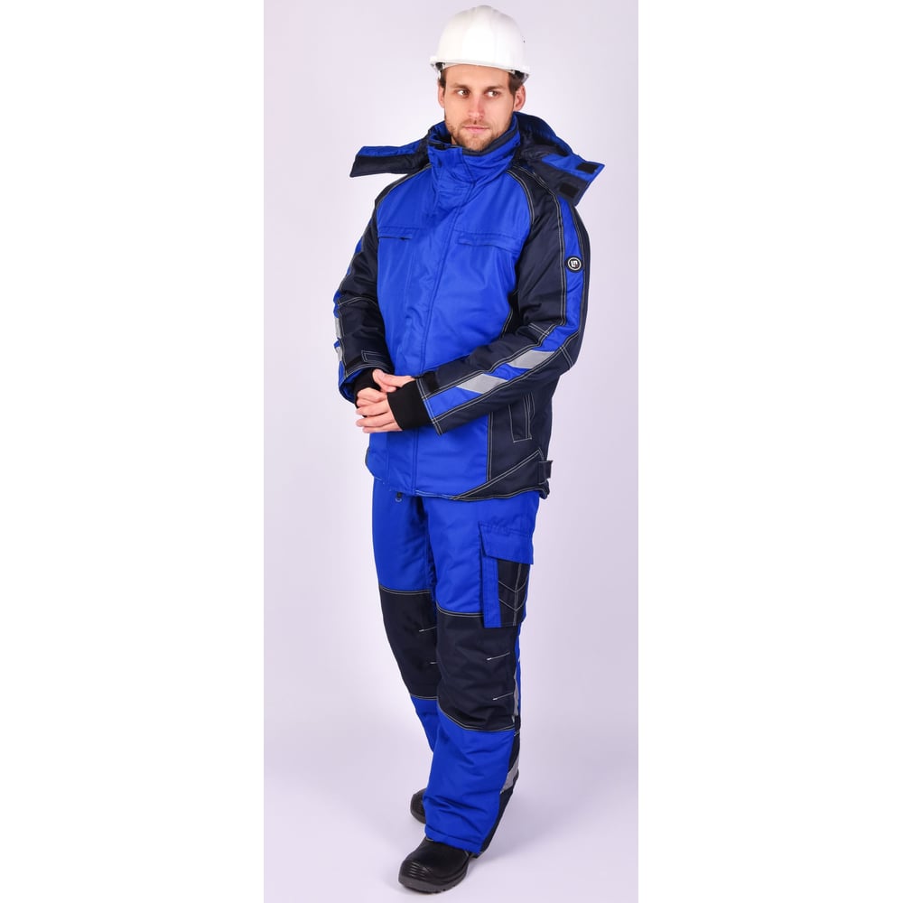 Изображение товара Утепленная куртка АНТЕКС Имидж василек/темно-синий, женская и мужская, 44-46 размеры