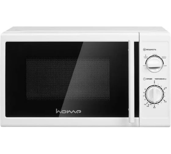 Изображение товара Печь микроволновая home белая, механическоеуправление HMM207СW
