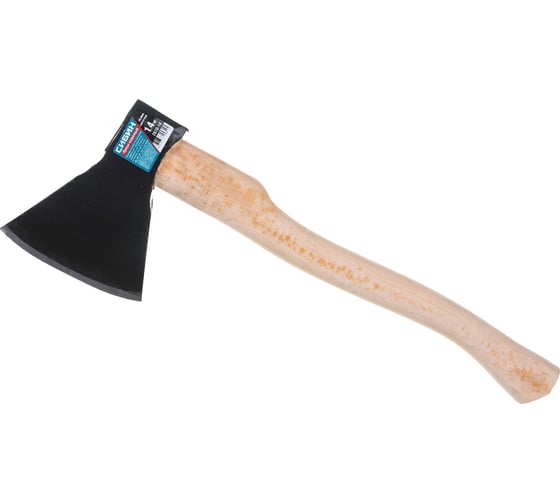 Изображение товара Кованый топор с округлым лезвием СИБИН 1400 г 2070-14