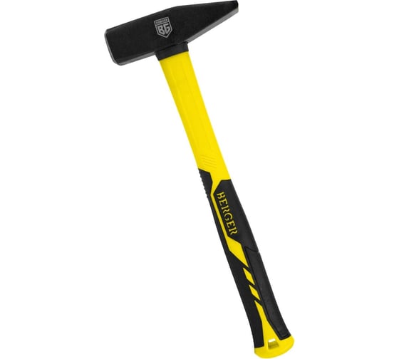 Изображение товара Слесарный молоток Berger BG кованый, фиберглассовая рукоятка, 300 г BG1513