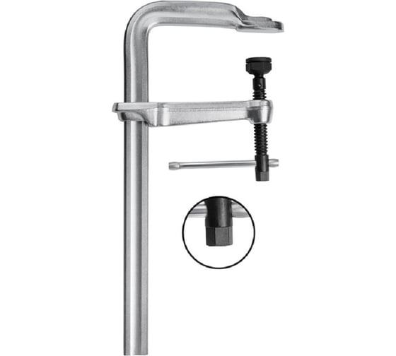 Изображение товара Струбцина BESSEY высокоэффективная, для тяжёлых нагрузок 600/175, усилие 22 кН BE-STB60M