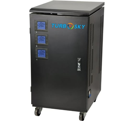 Изображение товара Стабилизатор напряжения Turbosky SVC-2 9000VA 3/ 3 945 9000VA3/3