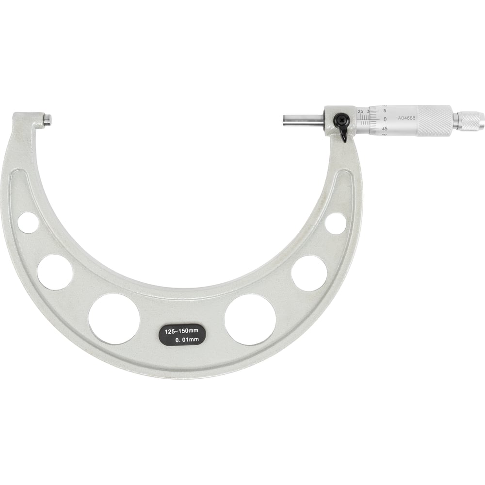 Изображение товара Профессиональный микрометр Guanglu МК-150 0,01 точность до 150 мм