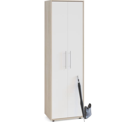 Изображение товара Шкаф для одежды СОКОЛ дуб сонома/белый ШО-1 ШО1Дсб
