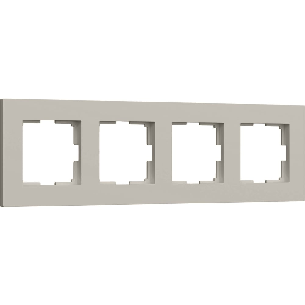 Изображение товара Рамка на 4 поста WERKEL Slab W0042917 (дымчатый софт) a071628