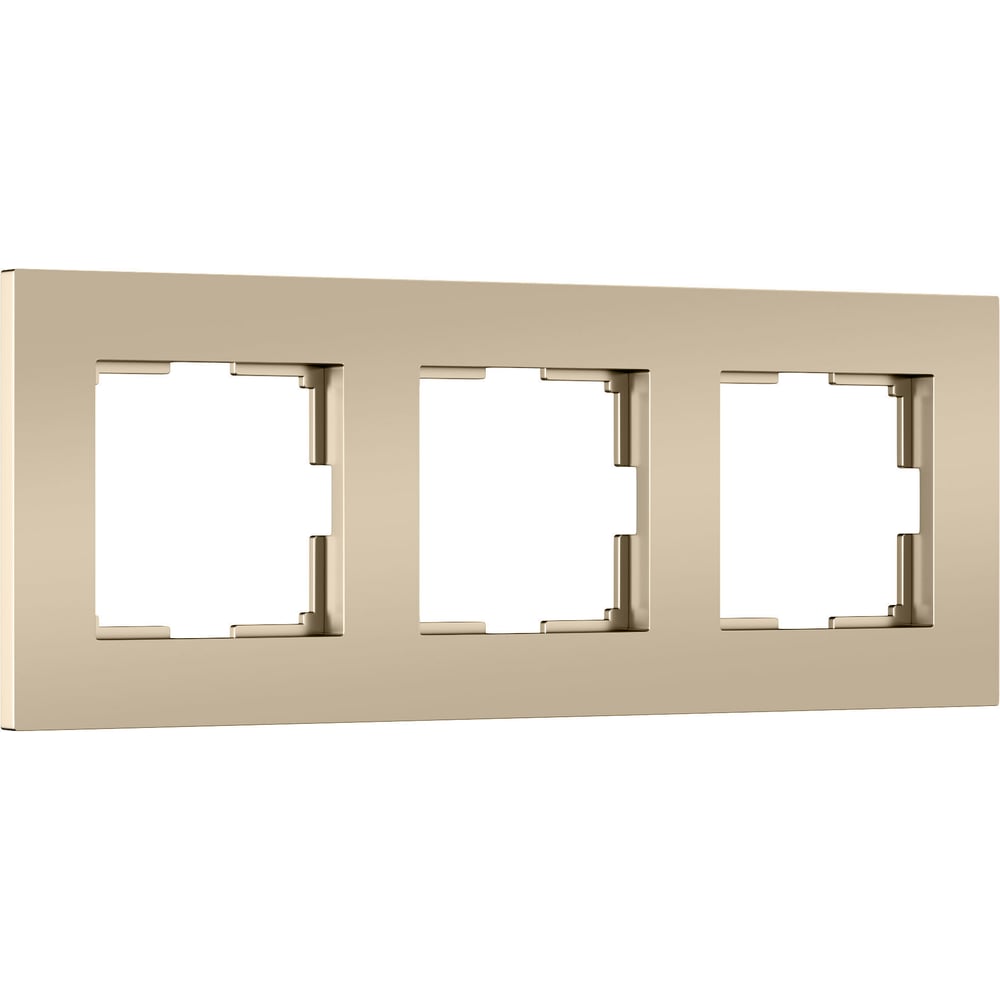 Изображение товара Рамка на 3 поста WERKEL Slab W0032911 (шампань софт) a071625