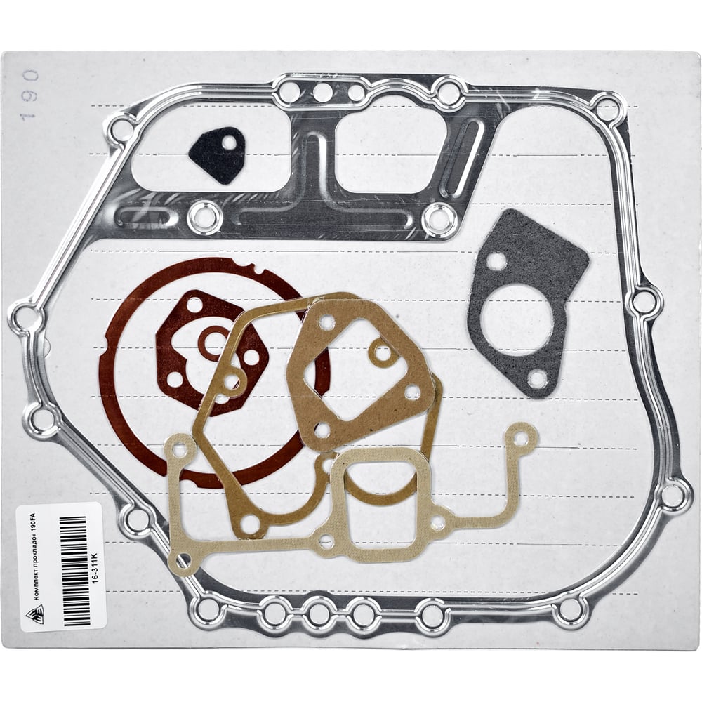 Изображение товара Комплект прокладок REDVOLT 190FA 16-311K для герметизации