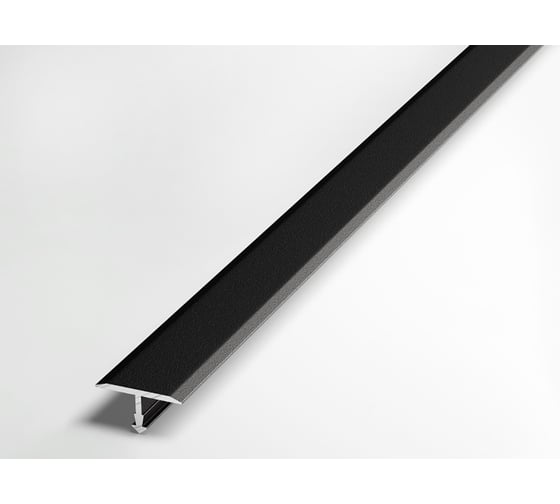 Изображение товара Порог Т-образный алюминиевый ЛУКА (5 шт, 20 мм, 2,7 м, Черный) УТ000038617