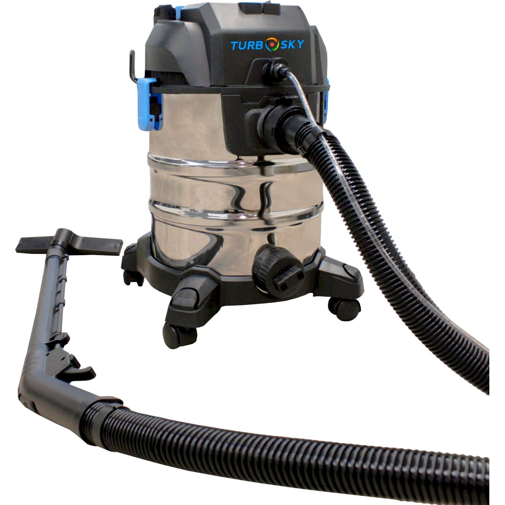 Изображение товара Строительный моющий пылесос Turbosky MC-1400, 20 л, влажная+сухая уборка