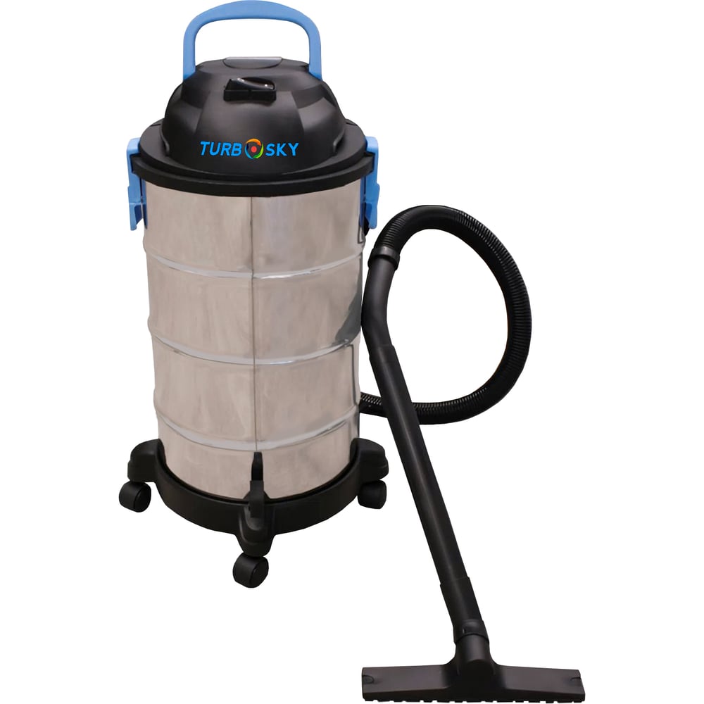 Изображение товара Строительный пылесос Turbosky СП-2000/30 мощностью 1200 Вт влажная и сухая уборка