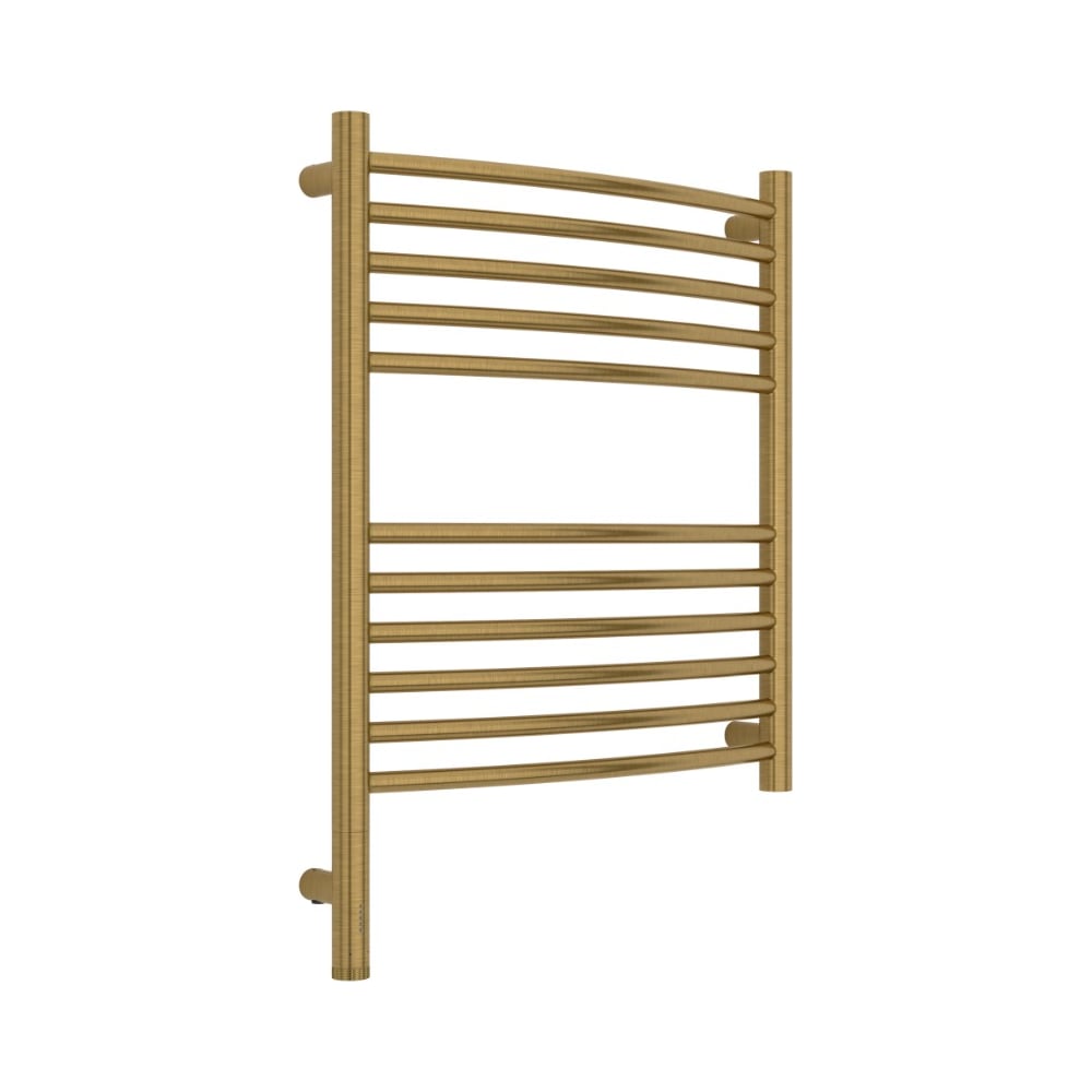 Изображение товара Электрический полотенцесушитель Сунержа Боге́ма 3.1 600х500 МЭМ левый состаренная латунь нержавеюща