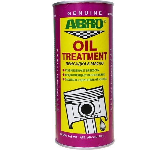 Изображение товара Присадка в масло ABRO 443 мл AB-500-RW-I